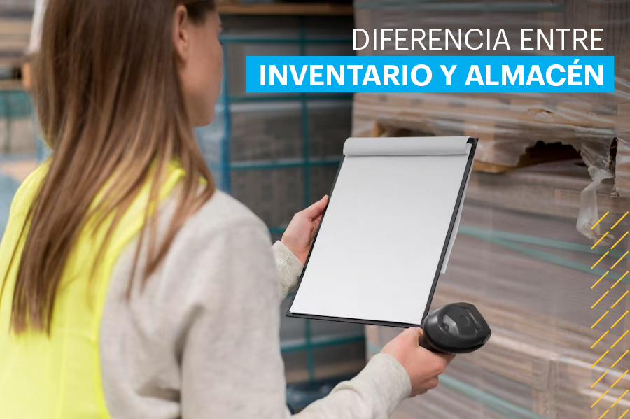 Conoce las Diferencias entre inventario y almacén