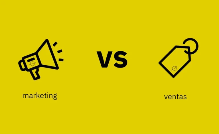 Diferencias entre marketing y ventas